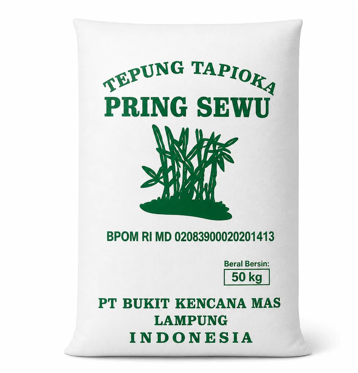 Menjual Tepung Singkong Merek Pring Sewu