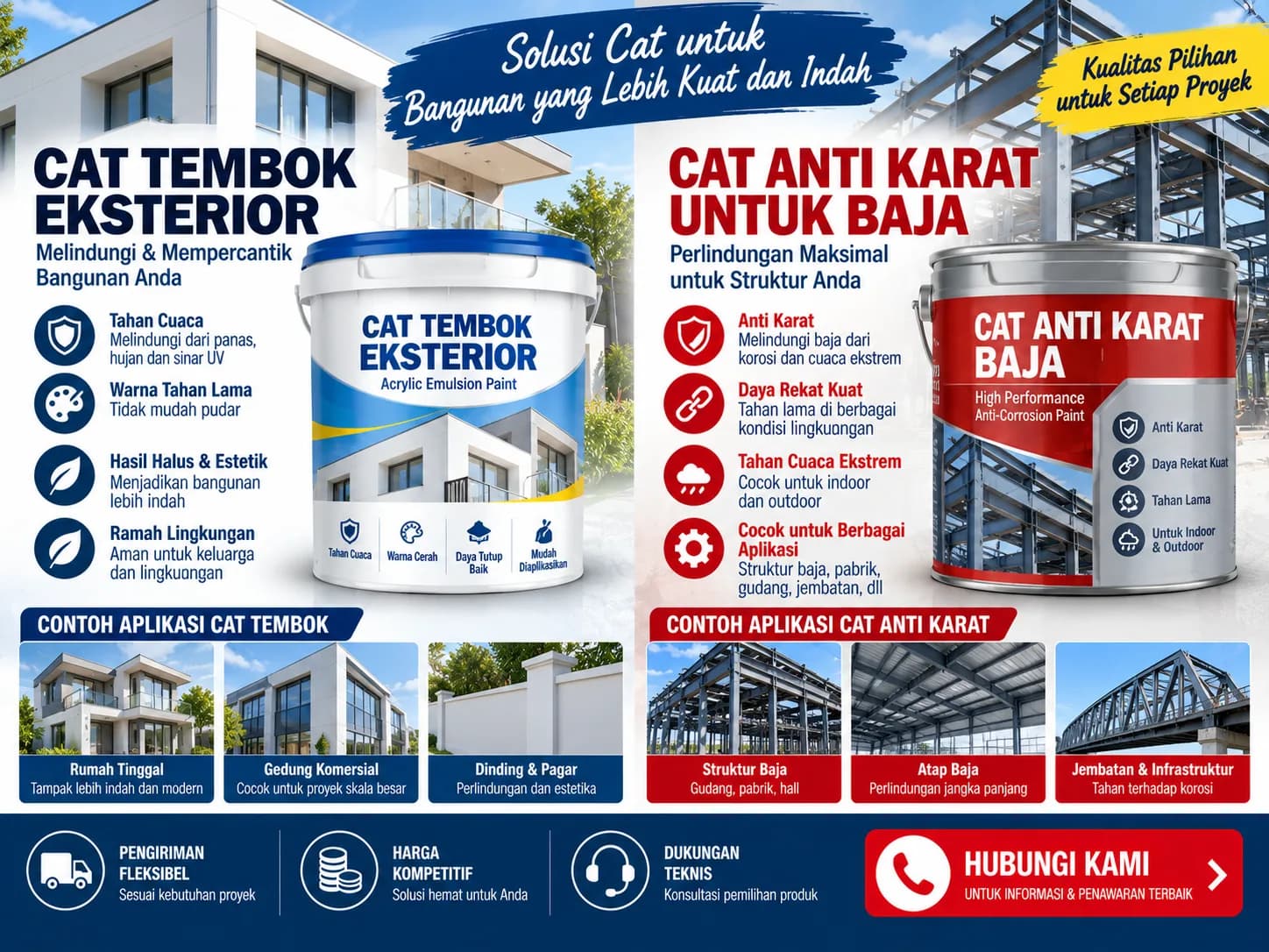 Pengadaan Cat Jangka Panjang