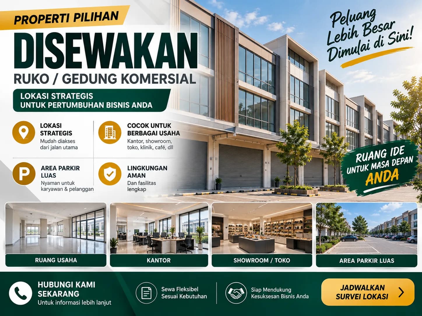 Mencari Sewa Properti Komersial