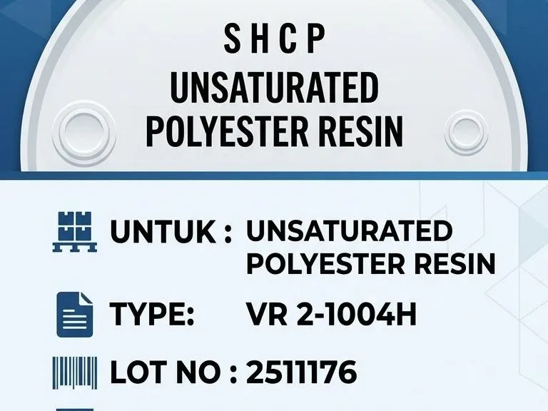 Distributor Resmi SHCP UPR Resin - Resin Polyester Tak Jenuh